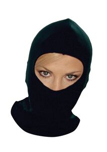 BIKE IT Black Silk Balaclava click to zoom image