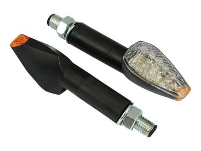BIKE IT Long Stem LED Force Indicators With Black Body And Clear Lens