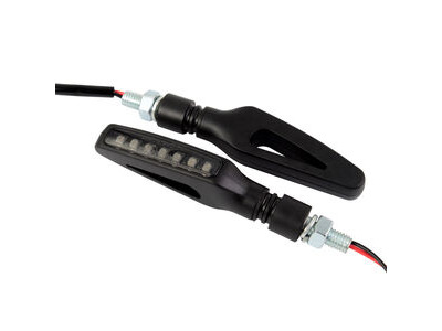 BIKE IT Sequential LED Pulsar Indicators With Black Body