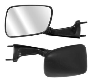 BIKE IT Bike IT Black Universal Fairing Type Mirrors 