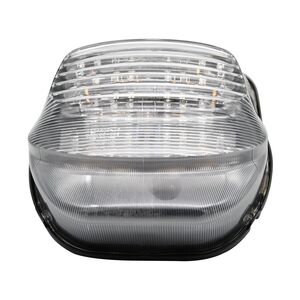 BIKE IT LED Rear Tail Light With Clear Lens And Integral Indicators - #H025 