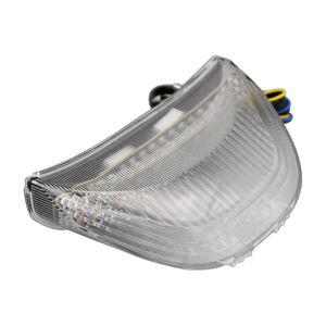BIKE IT LED Rear Tail Light With Clear Lens And Integral Indicators - #H062 click to zoom image
