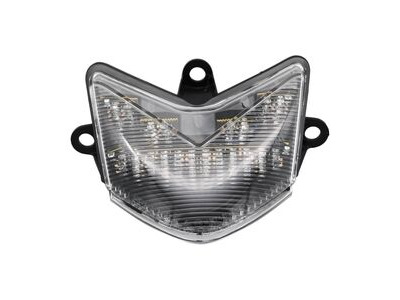 BIKE IT LED Rear Tail Light With Clear Lens And Integral Indicators - #K070