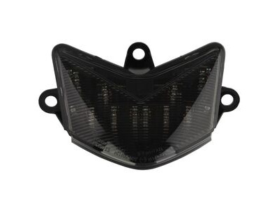 BIKE IT LED Rear Tail Light With Cool Grey Lens - #K170
