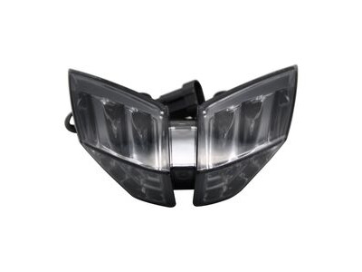 BIKE IT LED Rear Tail Light With Cool Grey Lens - #M103