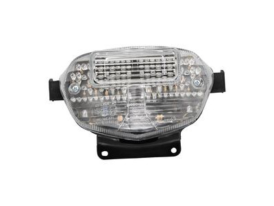 BIKE IT LED Rear Tail Light With Clear Lens And Integral Indicators - #S009