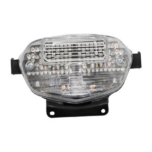 BIKE IT LED Rear Tail Light With Clear Lens And Integral Indicators - #S009 