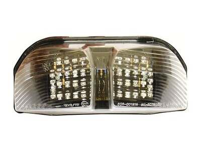 BIKE IT LED Rear Tail Light With Clear Lens And Integral Indicators - #Y036