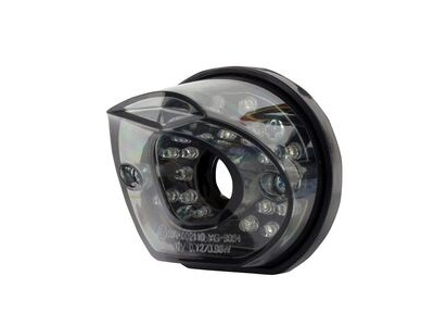 BIKE IT Vortex LED Rear Light With Cool Grey Tinted Lens