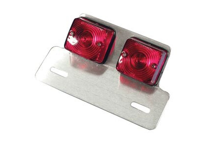 BIKE IT Original Twin Square Universal Rear Light