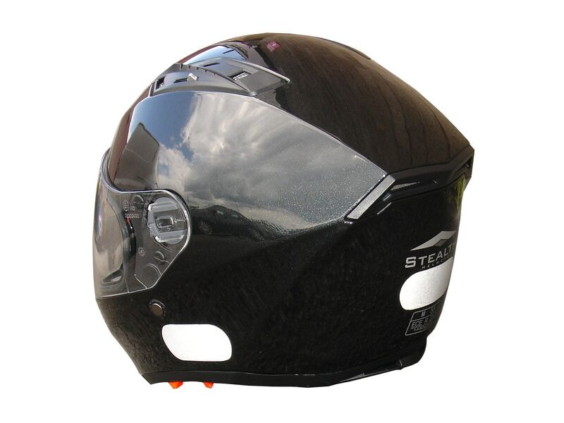 BIKE IT Reflective Helmet Sticker Pack For France click to zoom image