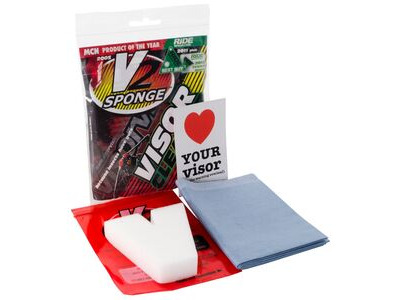 BIKE IT V2 Sponge Visor Cleaning Pocket Pack ~ 10Pcs Multibuy