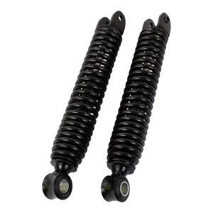 BIKE IT 245mm Eye To Fork Black Twin Shock Absorbers 