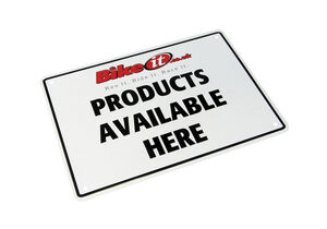 BIKE IT Aluminium Parking Sign - Products Available Here 