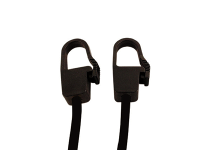 BIKE IT Pack Of 10 Lockable Hook Elastics - 24" Long