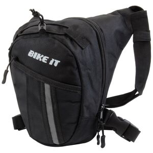 BIKE IT Motorcycle Large Thigh Expedition Pouch (25x23x10cm) 