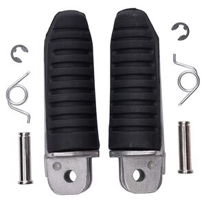 BIKE IT Footpeg OEM Replacement Suzuki Front With Rubber [MCA-FR040] 