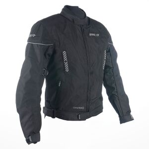 BIKE IT 'Insignia' Ladies Motorcycle Jacket (Black) click to zoom image
