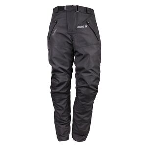 BIKE IT 'Triple Black' Ultimate Adventure Waterproof Motorcycle Pants/Trousers 2022