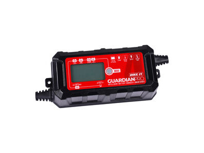 BIKE IT Guardian Pro 4 Intelligent Battery Charger and Maintainer 6/12/14.4V 6A
