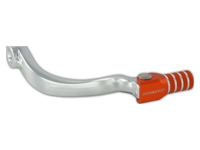 BIKETEK MX Alloy Gear Lever With Orange Tip #M12