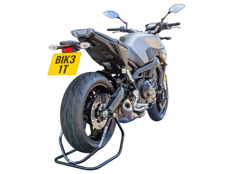 BIKETEK Static 1 Piece Rear Motorcycle Stand - Black For Sale In ...