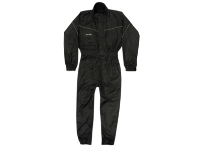 BIKETEK One Piece Black Rainsuit