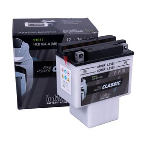 INTACT HCB16A-A / AB Classic Bike-Power Battery With Acid Pack click to zoom image