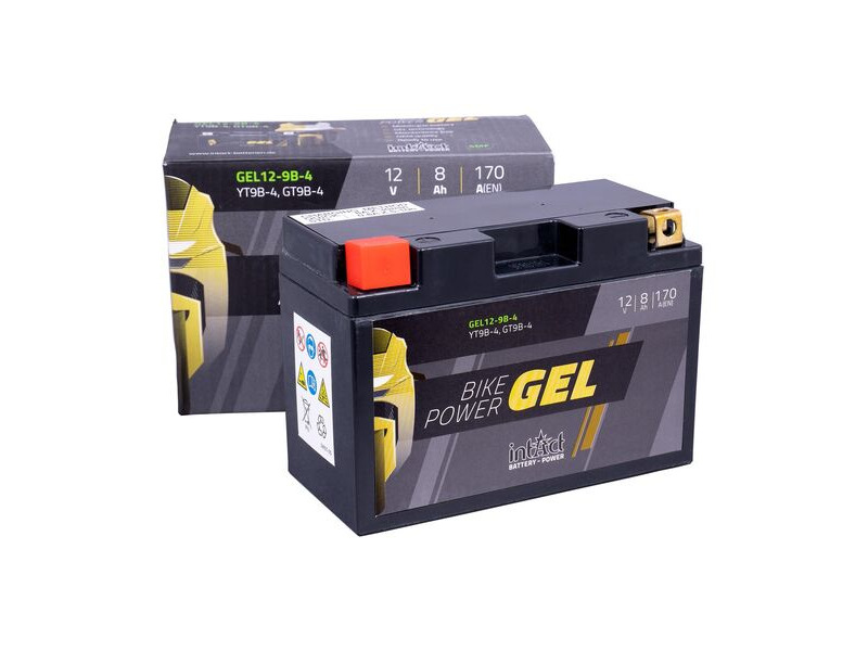 INTACT YT9B4 / GT9B4 Gel BikePower Battery £56.99 Motorcycle
