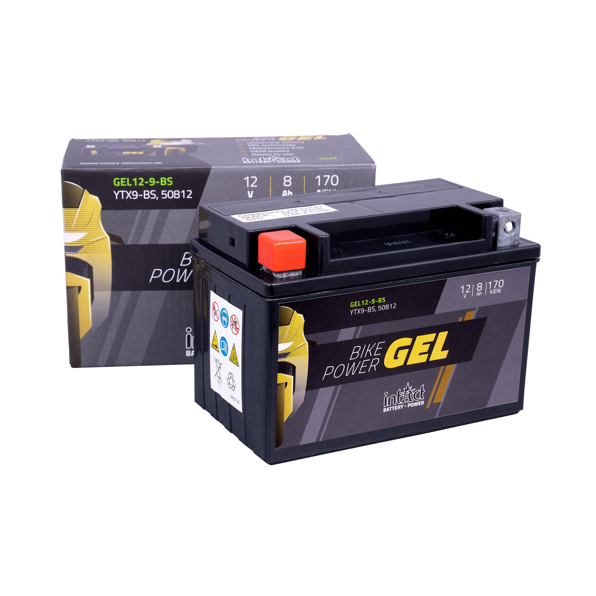 Genuine Yuasa YTX9-BS High Power AGM GEL Motorbike Motorcycle Battery YTX9BS