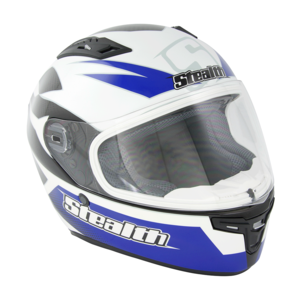 STEALTH HD117 GP Replica Adult Full Face Helmet - Blue 