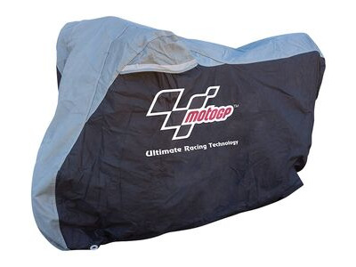 MotoGP Dust Cover - Black/Grey - Medium Fits Up To 600cc