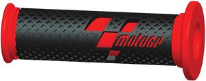 MotoGP Premium Race Grips Black Red 