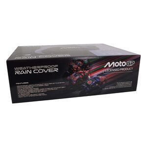 MOTOGP Rain Cover - Black/Grey - Medium Fits Up To 600cc click to zoom image