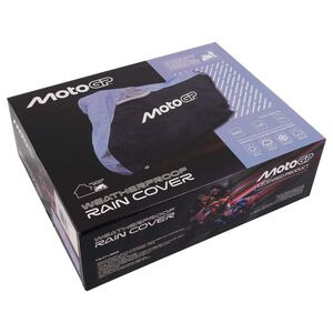 MOTOGP Rain Cover - Black/Grey - XL Fits 1200cc And Over click to zoom image