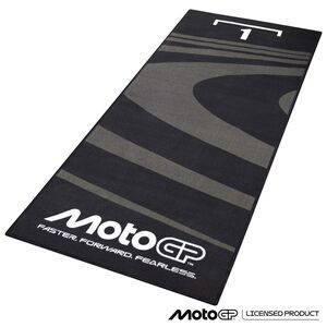 MOTOGP Faster Forward Fearless Garage Pit Mat (190 X 80cm) 