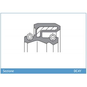 ARIETE ARI.156 - PAIR OF FORK OIL SEALS 39 X 51 X 8/10,5 DC4Y-1 click to zoom image