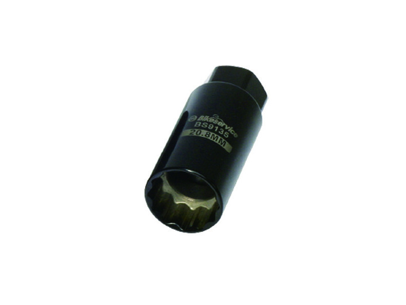 BIKESERVICE 20.8mm Extra Thin Wall Spark Plug Socket click to zoom image