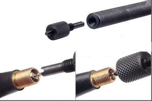 BIKESERVICE Tyre Valve Extractor Bar click to zoom image