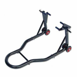 BIKEWORKSHOP JL-M05015 steel front motorcycle paddock stand with forks 