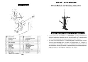 BIKEWORKSHOP JL-C03006 Workshop manual tyre changer 6-21" wheels click to zoom image