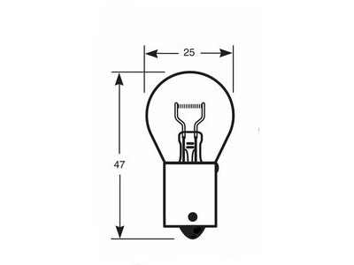 CAMBRIDGE BULB SCC 25mm 12V 18W - 221 (PER 10)