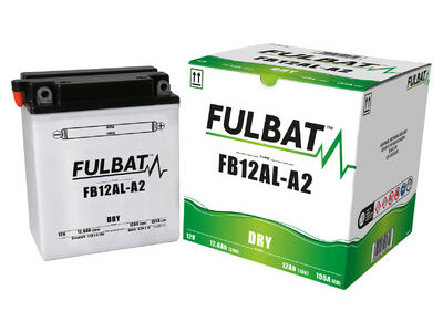 FULBAT Battery Dry - FB12AL-A2, With Acid Pack