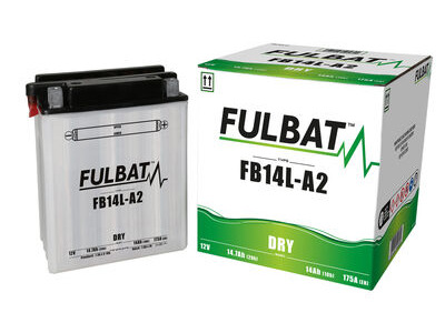 FULBAT Battery Dry - FB14L-A2, With Acid Pack