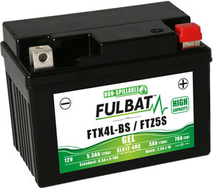 FULBAT Battery Gel - FTX4L-BS / FTZ5S 