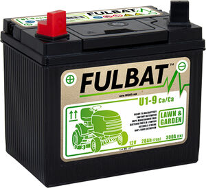 FULBAT Battery Dry - U1-9, With Acid Pack 