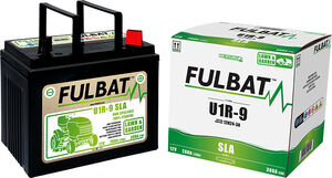 FULBAT Battery Dry - U1R-9, With Acid Pack 