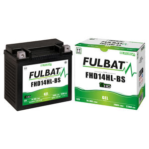 FULBAT FHD14HL-BS (H.D.) - GEL replace HVT3 Harley 69598-04 click to zoom image