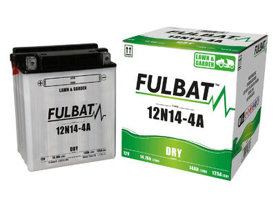FULBAT Battery Dry - 12N14-4A (With Acid Pack
