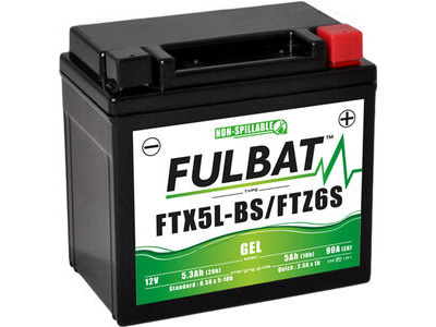 FULBAT Battery Gel - FTX5L-BS / FTZ6S